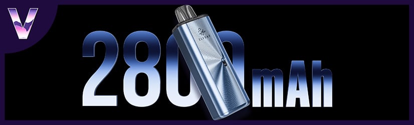 2800 mah d'autonomie